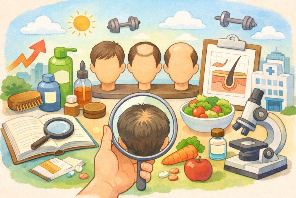 薄毛に悩む男性のための完全個室美容室RELIVE